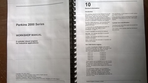 Product picture  perkins 2000 serias engine repair workshop manual.